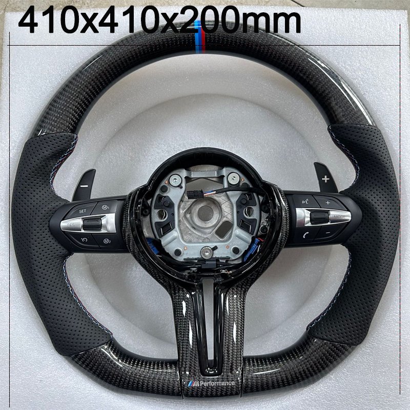 Hot Selling High Performance Car M3 M5 Carbon Fiber Sports Steering Wheel - Non-Slip and Durable for Car Tuning and Racing