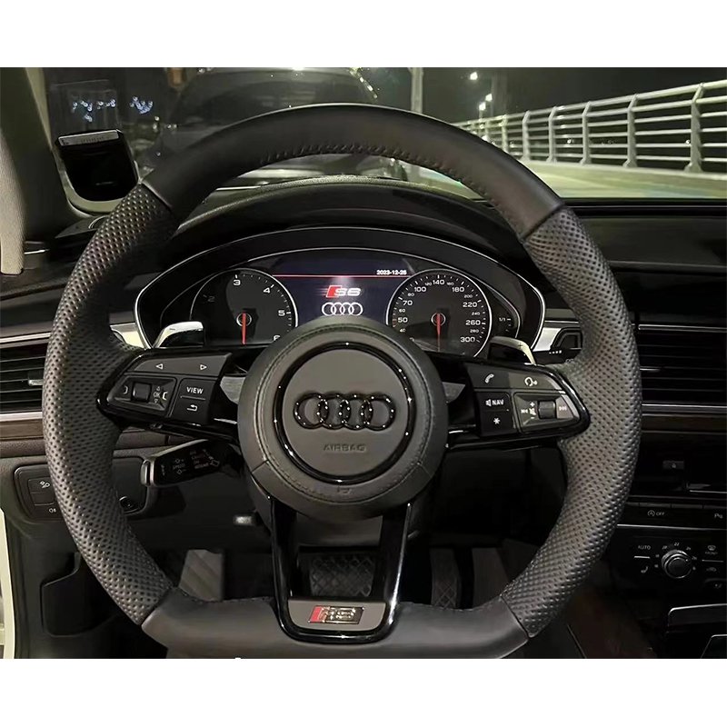 Car steering wheel R8 steering wheel A4 A5 A6 B7 B8 B9 C7 for Audi steering wheel