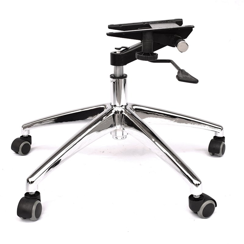 Chair Base Silver Carton Box Customized Modern Swivel Chair Class3 2021 HOT Selling Durable and Adjustable Height Aluminum Alloy