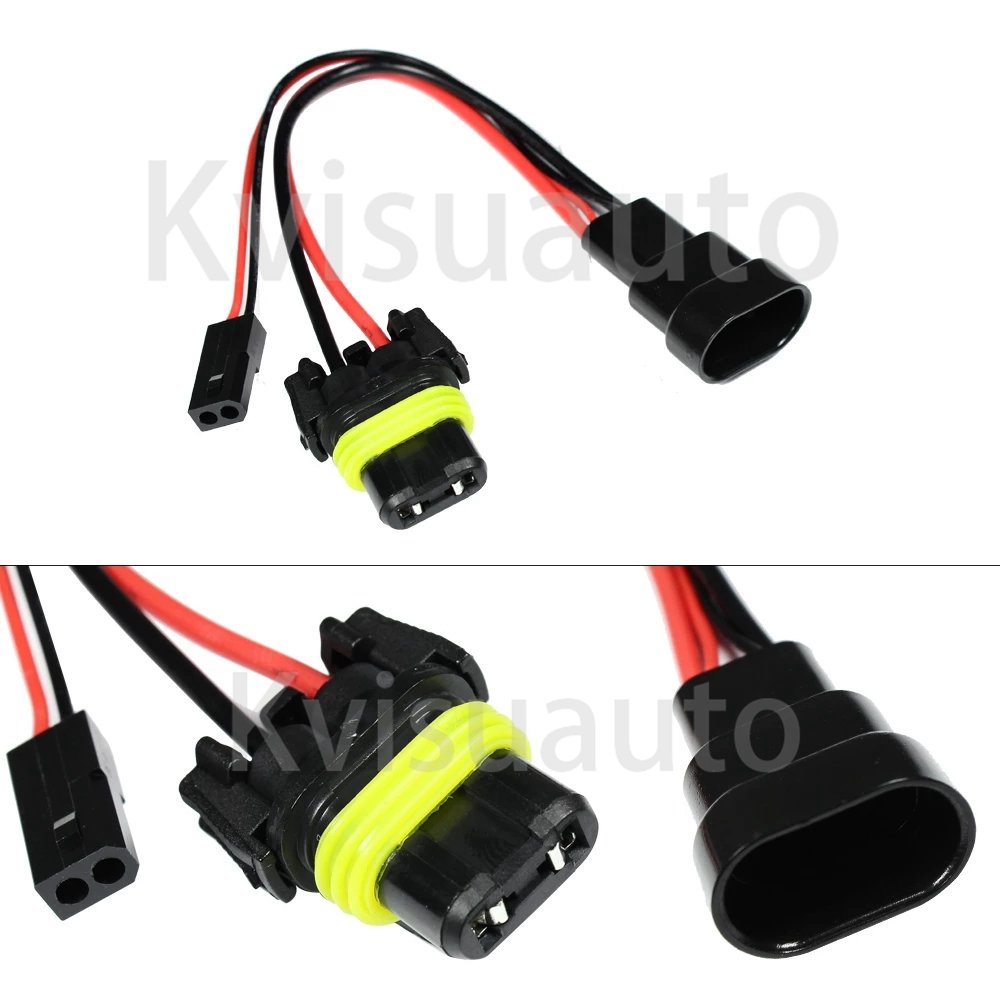 CQL 9006 9005 Male Female Convert Pigtail Extension Wiring Harness Waterproof Seal for LED Headlight Connector Socket