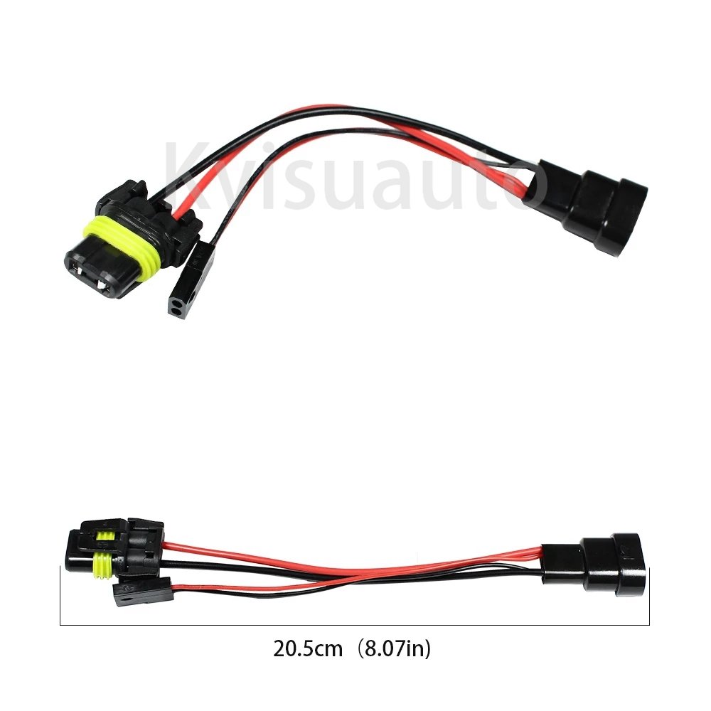 CQL 9006 9005 Male Female Convert Pigtail Extension Wiring Harness Waterproof Seal for LED Headlight Connector Socket