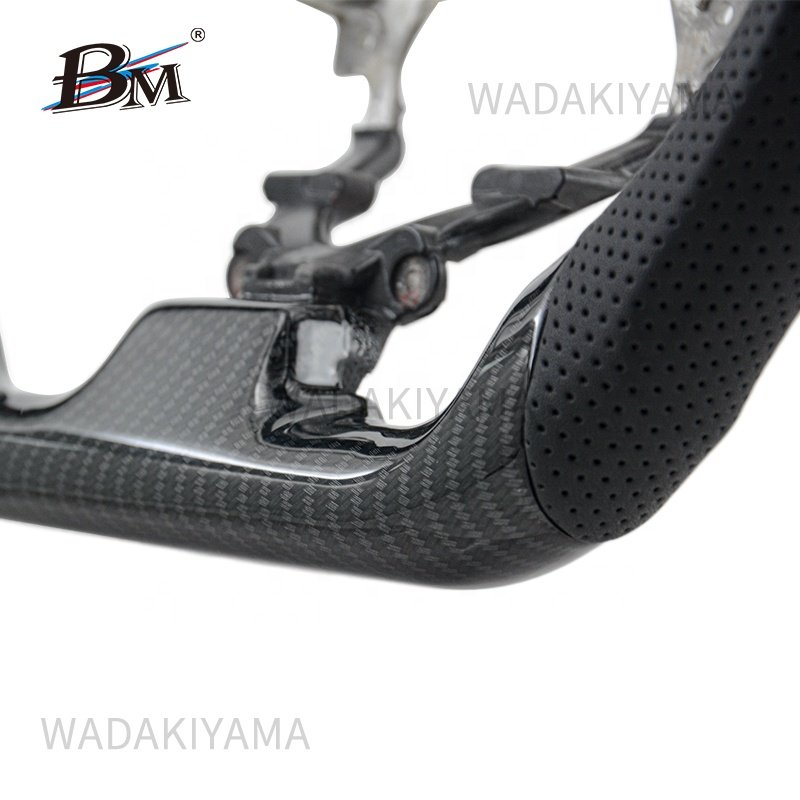 Customize Hydrodip Carbon Fiber For Honda CIVIC-9 Generation FB American Version High Quality Steering Wheel 2011 to 2017 By BM