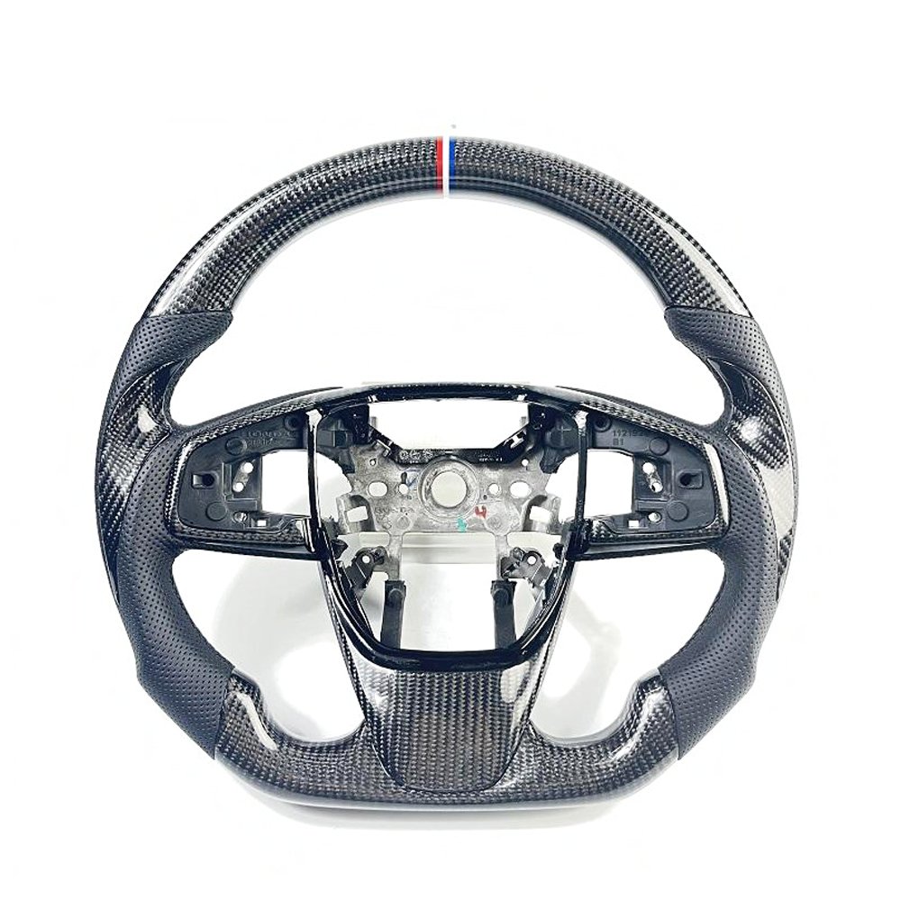 Personalized steering wheel Carbon Fiber Steering Wheel For Honda CRV HR-V Civic 11th Type R FL5 SI Acura Integra