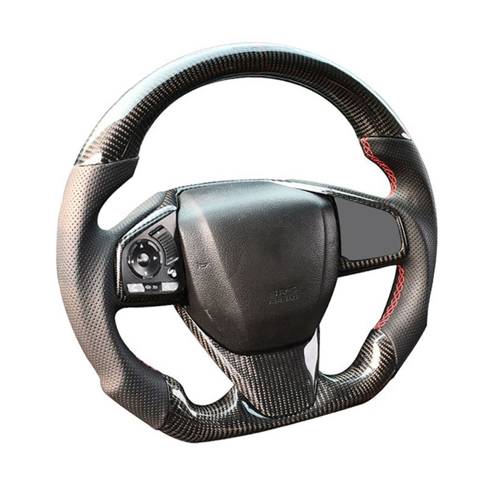 Personalized steering wheel Carbon Fiber Steering Wheel For Honda CRV HR-V Civic 11th Type R FL5 SI Acura Integra