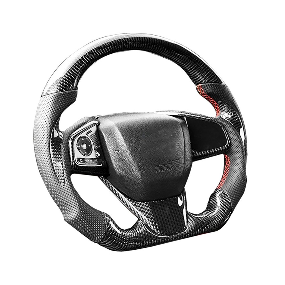 Personalized steering wheel Carbon Fiber Steering Wheel For Honda CRV HR-V Civic 11th Type R FL5 SI Acura Integra