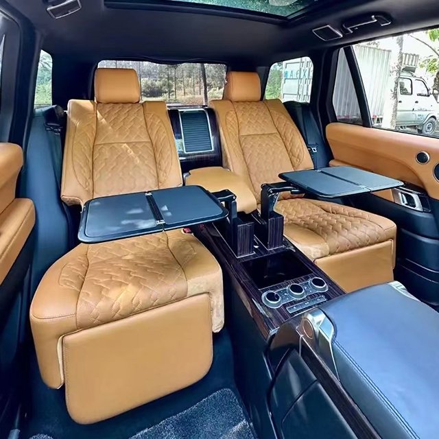 Suitable for Range Rover Aviation Seat Set Heated Massage Armrest Box Multifunctional Seat