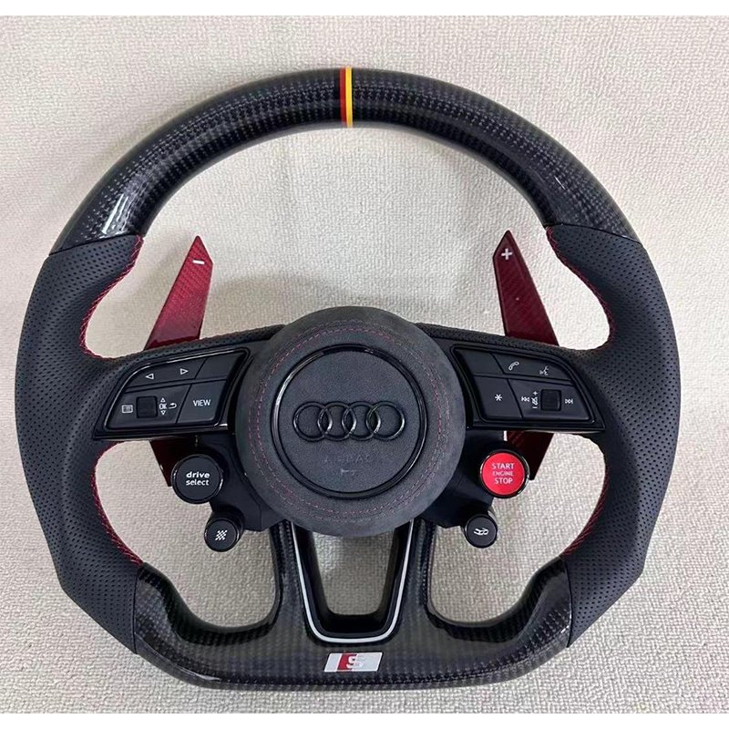 Quick Release Precision Steering Wheel Customized Materials Full Vehicle Steering Wheel For Audi Q2L Q3 Q5 Q5L Q7 Q8