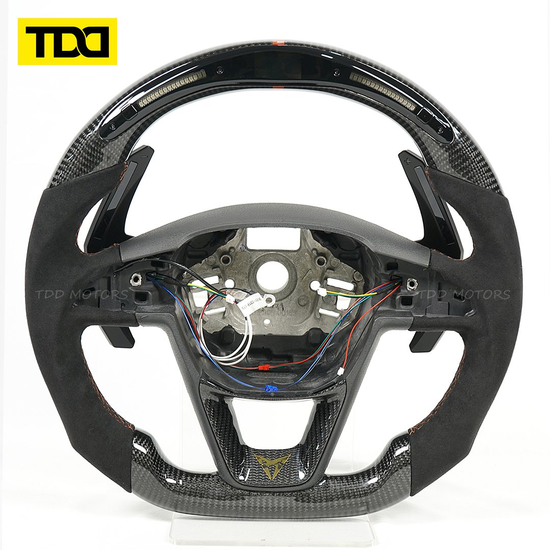 Customized Making LED Steering Wheel For Seat Leon Cupra Leon ST