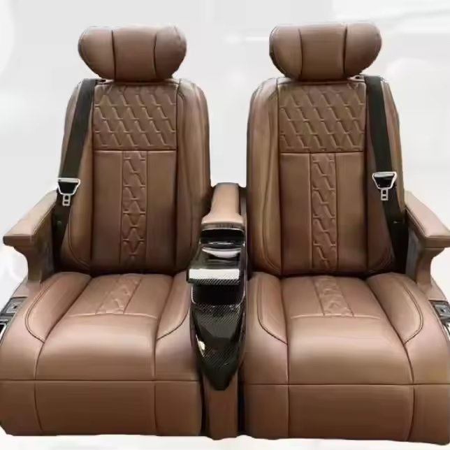 Factory Mid Row Aircraft Luxury Electric Massage Armrest USB Charger Car Auto Seat for BMW Suv X7 G07