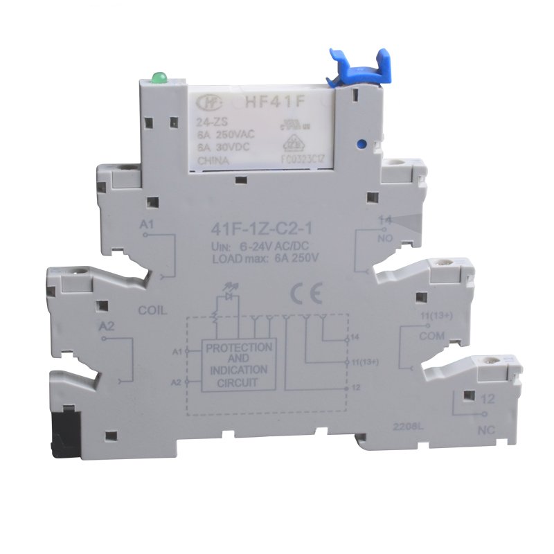 Intermediate Miniature Spdt Electromagnetic Slim 4 Pin 5Pin 5V 6V 12V 24V DC High Power Electric Relee Relay