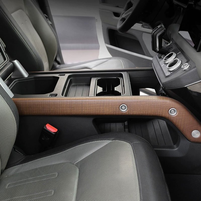 Huichuang Car Interior Modification Luxury Central Armrest Box for Land Rover Defender 2020+ Low Upgrade to High Car Storage Box