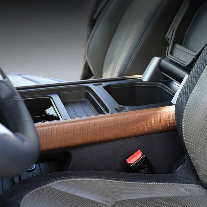 Huichuang Car Interior Modification Luxury Central Armrest Box for Land Rover Defender 2020+ Low Upgrade to High Car Storage Box