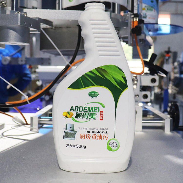 Fully Automatic Laundry Liquid Wine Bottle Square Flat Bottle Automatic Self-adhesive Double Side Labeling Machine