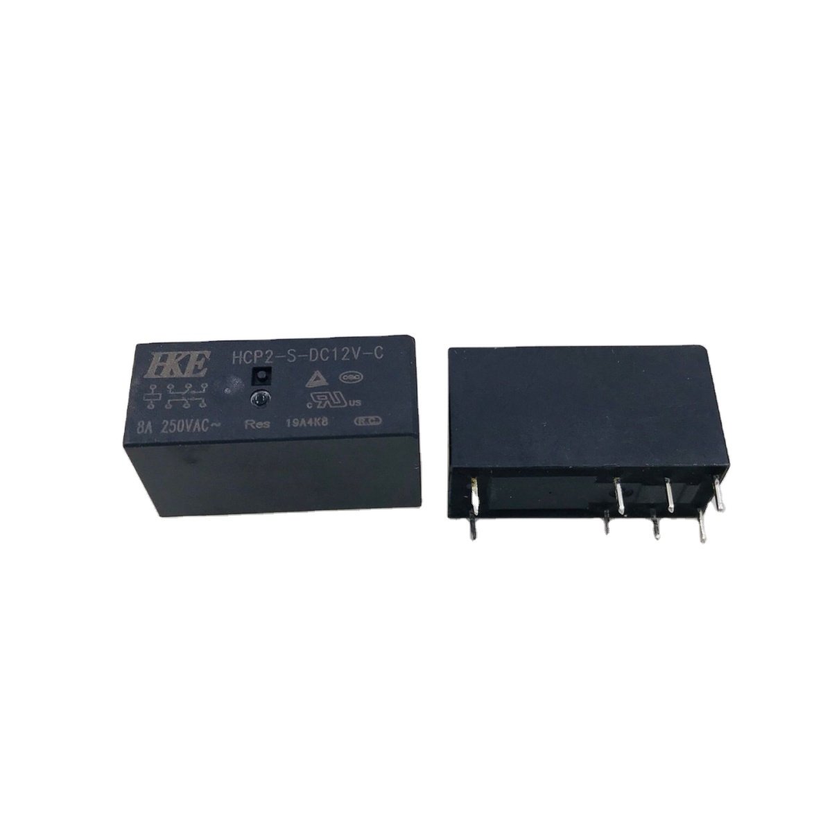 HKE Brand Original 12VDC Power Relay HCP2-S HCP2-S-DC12V-C Relay HKE