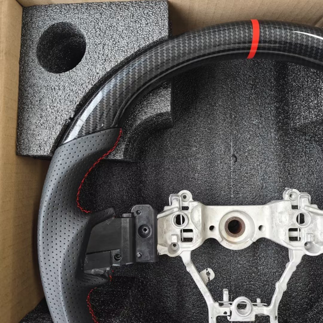 For SUBARU WRX STI/S4 VAB/VAG / LEVORG VMG/VM4 2015 2016 2022 Interior Accessories For Cars Custom Sport Leather Steering Wheels