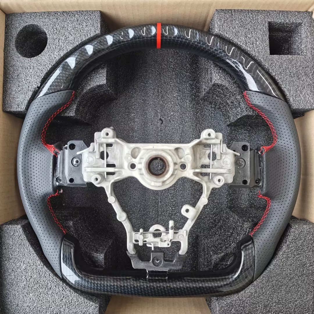 For SUBARU WRX STI/S4 VAB/VAG / LEVORG VMG/VM4 2015 2016 2022 Interior Accessories For Cars Custom Sport Leather Steering Wheels