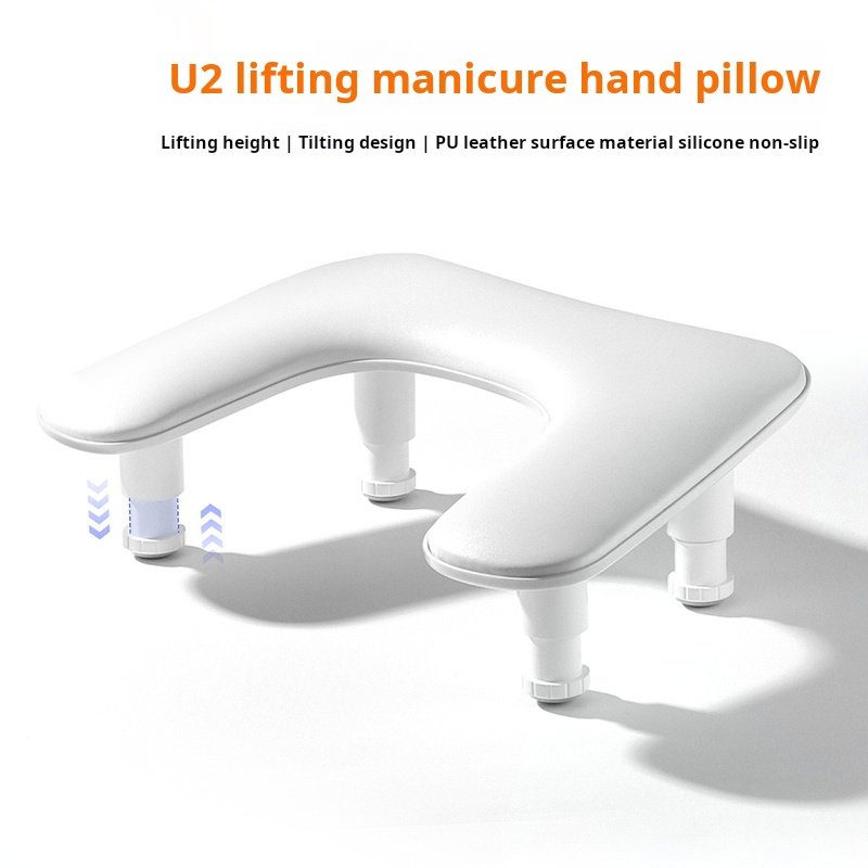 Custom Wholesale White Black White Manicure Hand Rest Nail Armrest Rest Pillow Custom logo