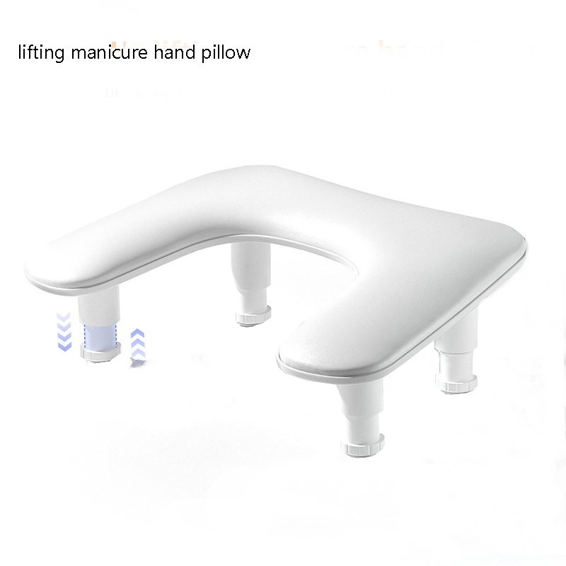 Custom Wholesale White Black White Manicure Hand Rest Nail Armrest Rest Pillow Custom logo