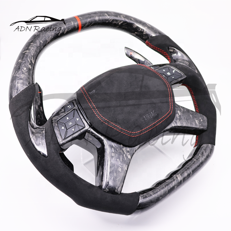 Carbon Fiber Steering Wheel For Mercedes-Benz W166 X166 W463 G63AMG G65AMG GL63AMG