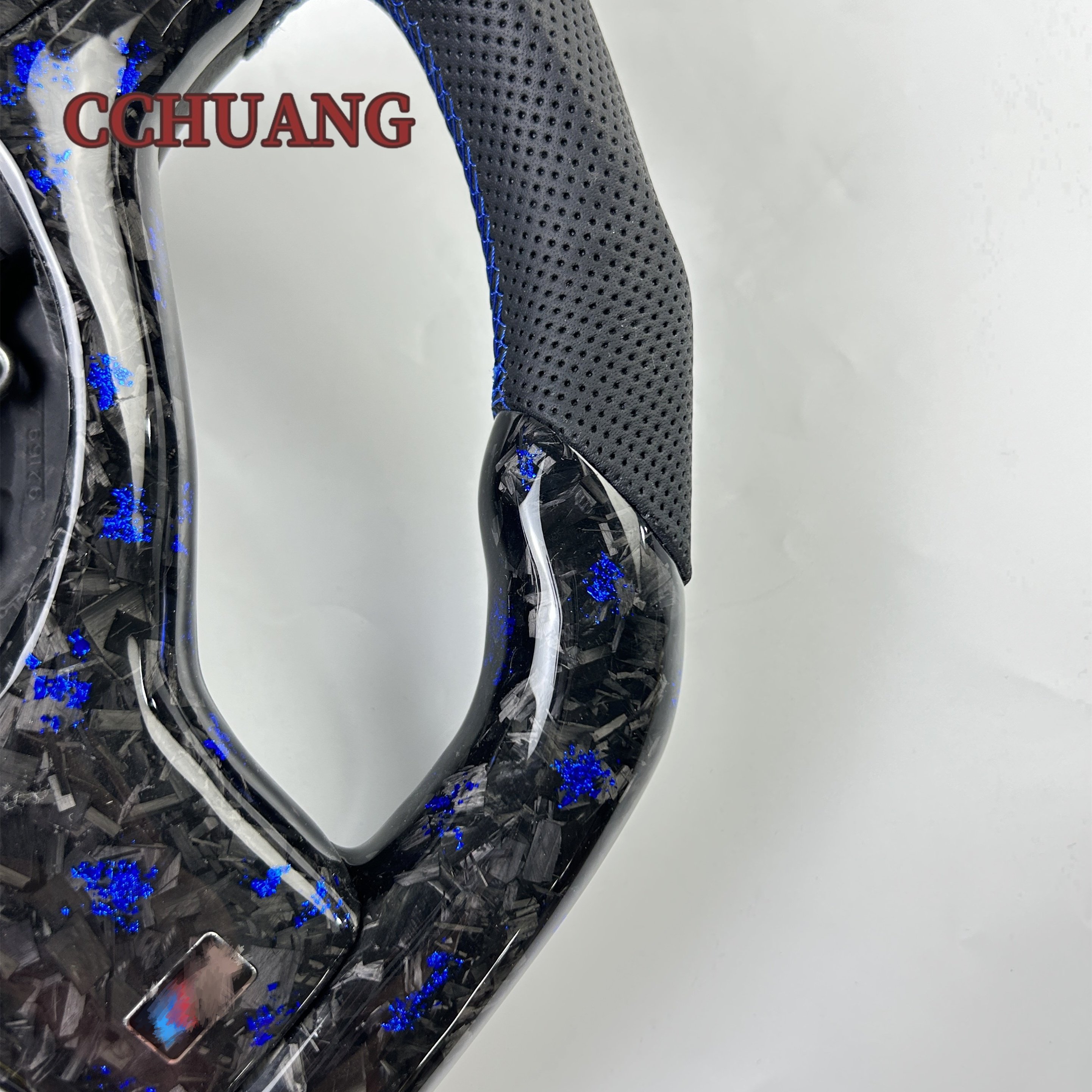 Best-selling for BMW M3 E46 E39 E53 330ci 325i steering wheel Handcrafted leather custom car forged carbon fiber steering wheel