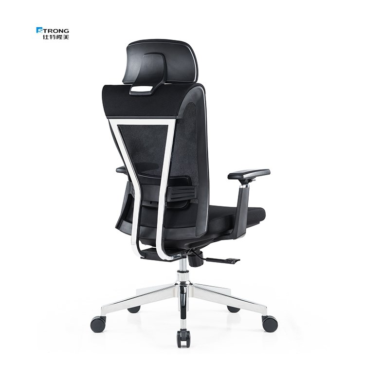 High Quality Modern Ergonomic High Back Computer Chair With 2d Headrest