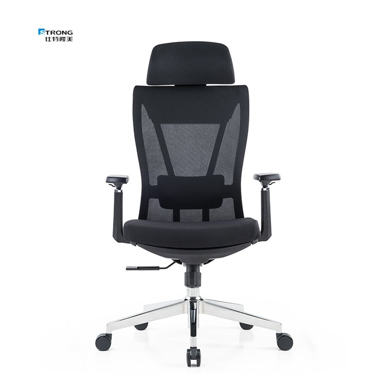 High Quality Modern Ergonomic High Back Computer Chair With 2d Headrest
