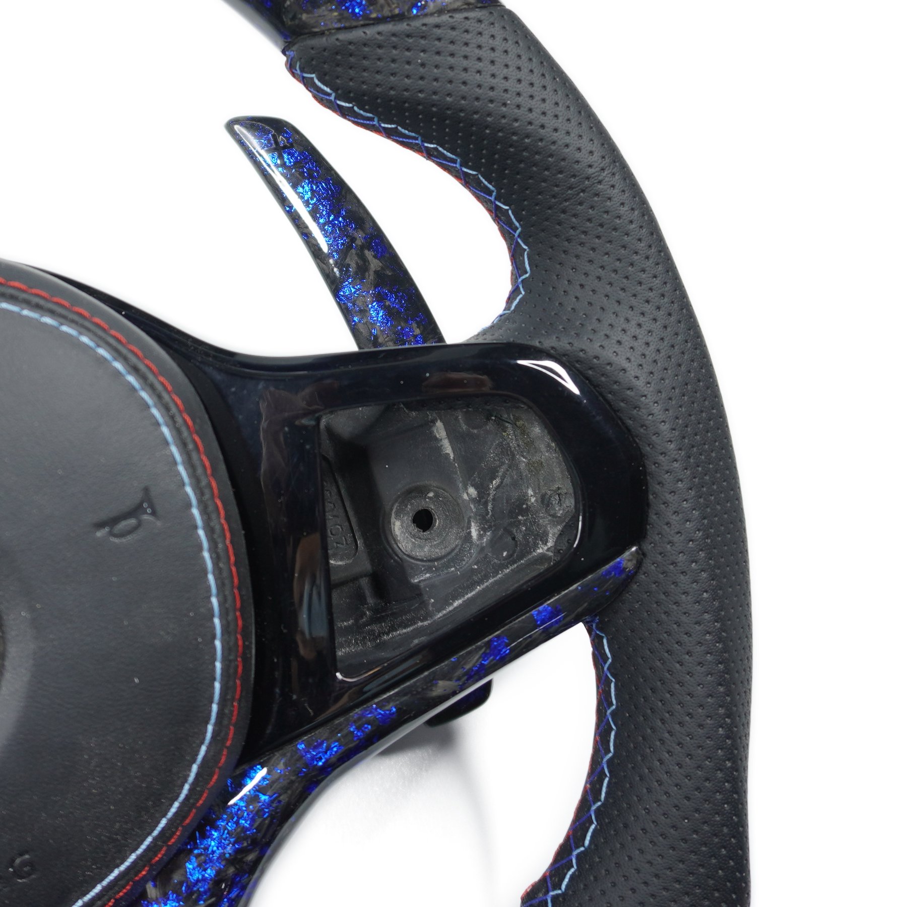 Customized Steering Wheel For Bmw G20 G30 G80 G22 X1 X2 X3 X4 X5 X6 M5 M4 M3 Forged Carbon Fiber LED Alcantara Steering Wheel