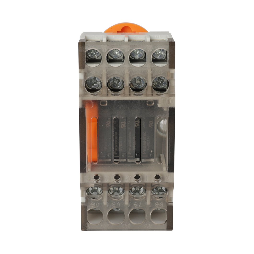 ABILKEEN IBJA-41F-1Z-C2N New Design Original PLC 6.2mm Thickness Din-rail Relay Socket 6A Contact Rating Slim Relay Module