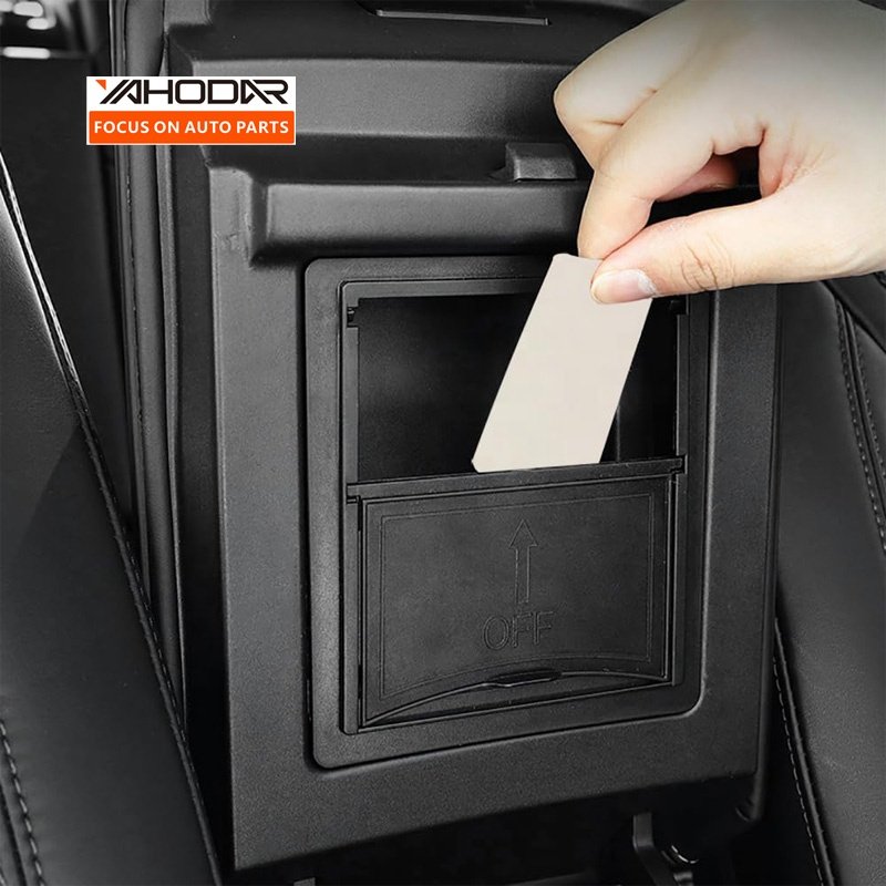 Center Console Accessories One-Touch Armrest Central Hidden Storage Box Fit for Tesla Model 3 Y