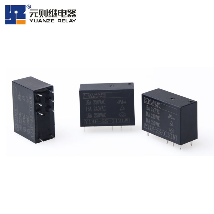 Yuanze Y14F G2rl-1g2rl-2 8A 16A 1a 1c 2a 2c Relay HF14FF Coil 0.9w 24v 6pin 8pin 8A 250vac General Power Relays