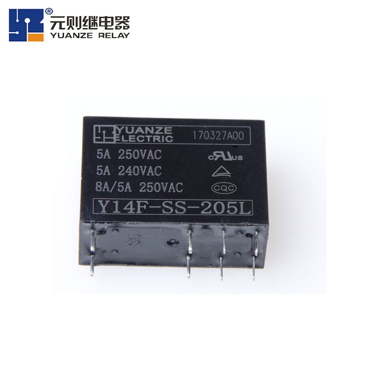 Yuanze Y14F G2rl-1g2rl-2 8A 16A 1a 1c 2a 2c Relay HF14FF Coil 0.9w 24v 6pin 8pin 8A 250vac General Power Relays