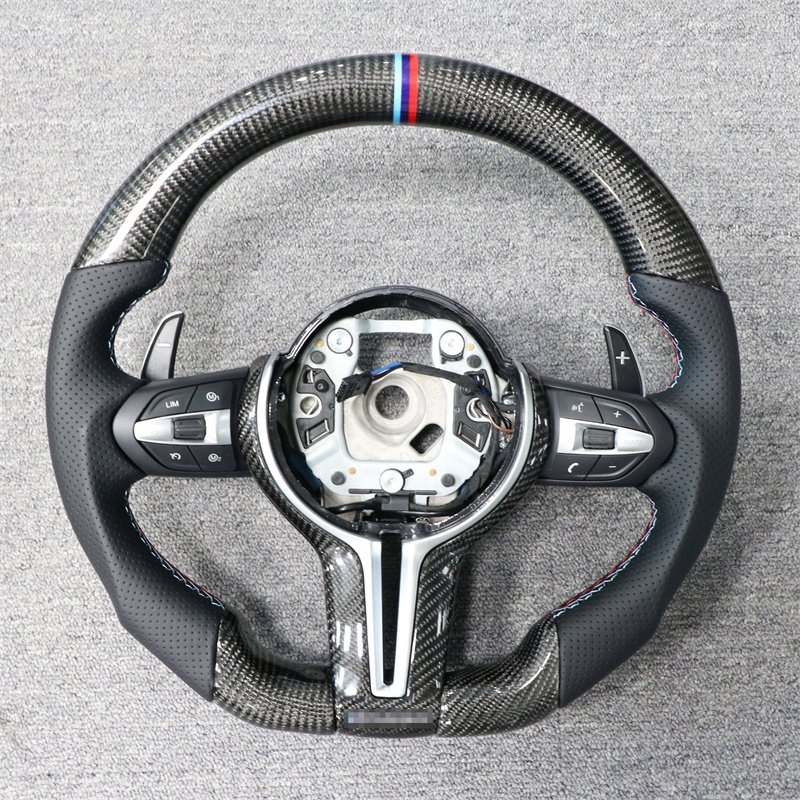 For Custom Old to new Forged Carbon steering wheel for BMW f34 f30 f26 f48 f33 f83 f13 f1 carbon fiber steering wheel retrofit