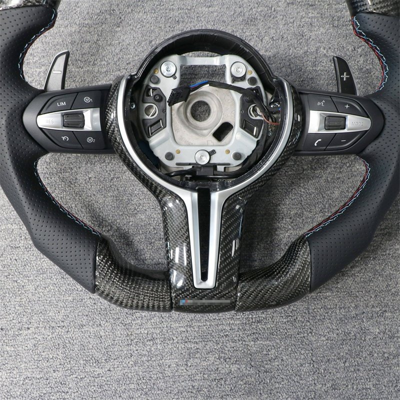 For Custom Old to new Forged Carbon steering wheel for BMW f34 f30 f26 f48 f33 f83 f13 f1 carbon fiber steering wheel retrofit