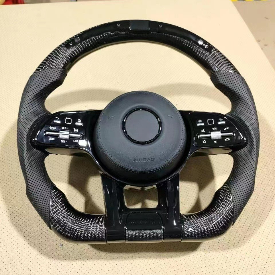 The automobile steering wheel