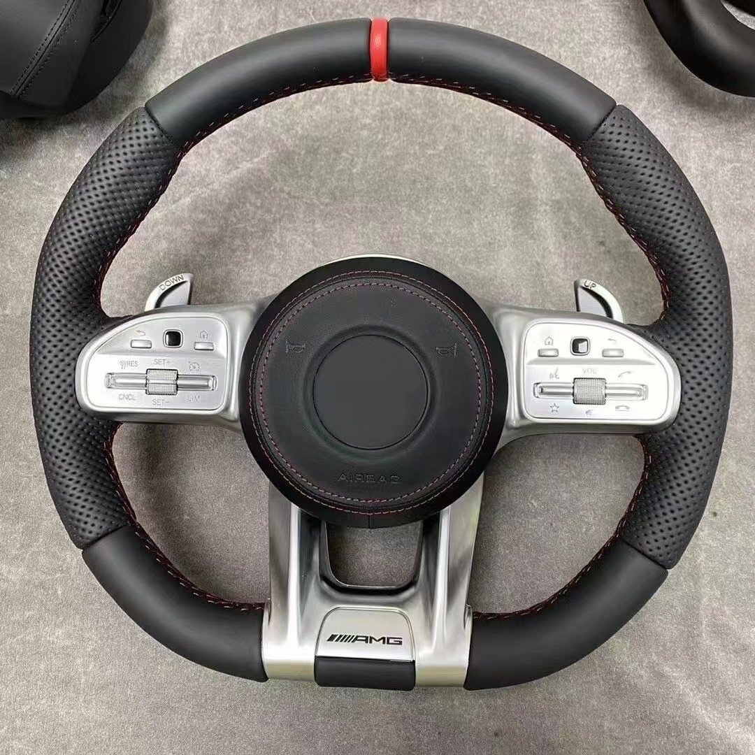 The automobile steering wheel