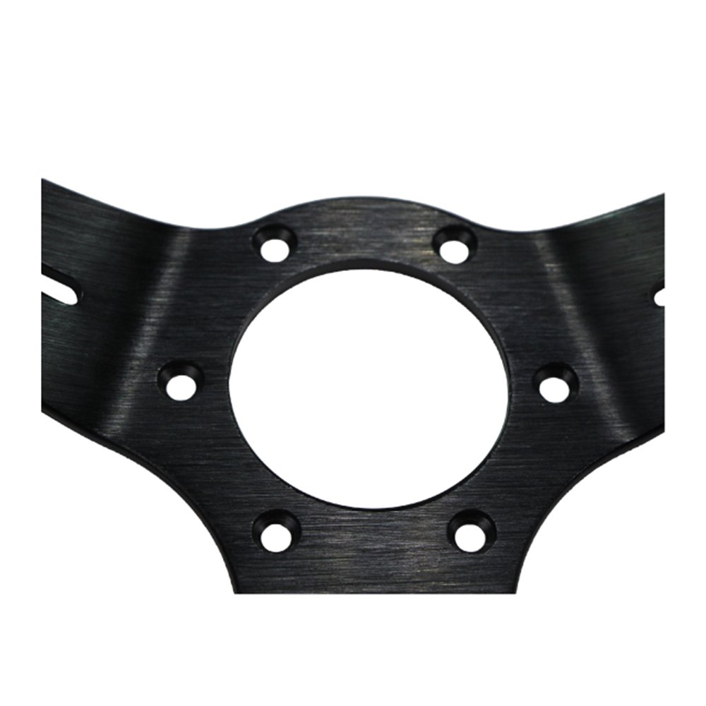 SW-01 350mm Suede Leather quick release steering wheel