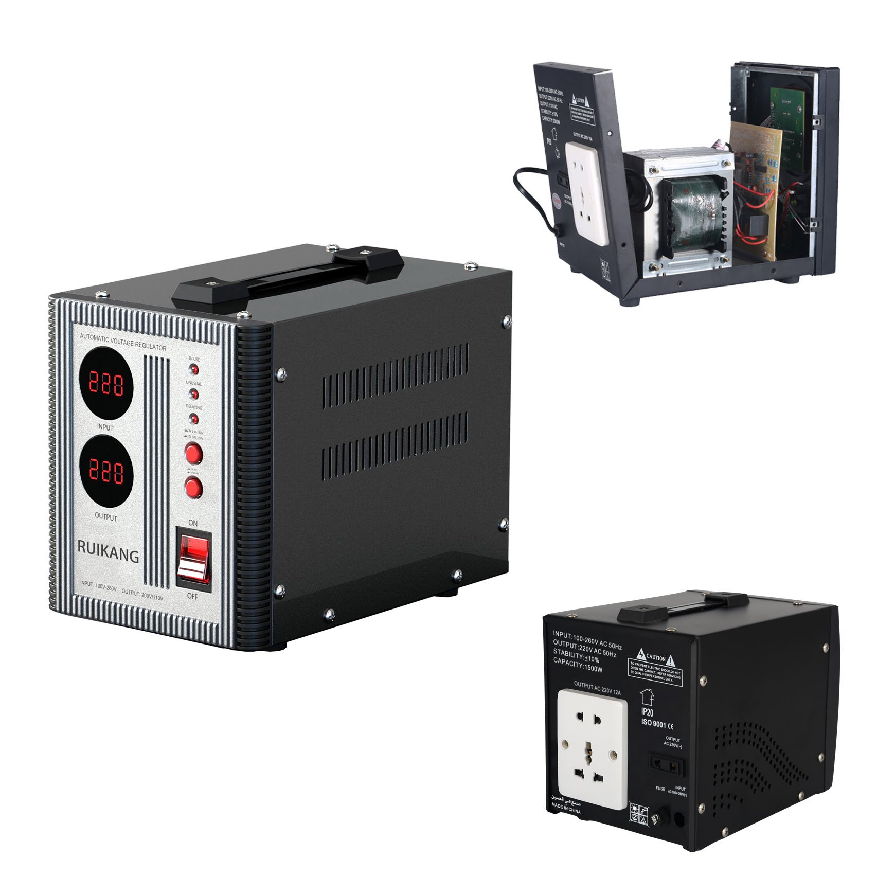 Electrical Relay Type Auto Voltage Regulator with 220V 110V Output PCB Board for Refrigerator TV