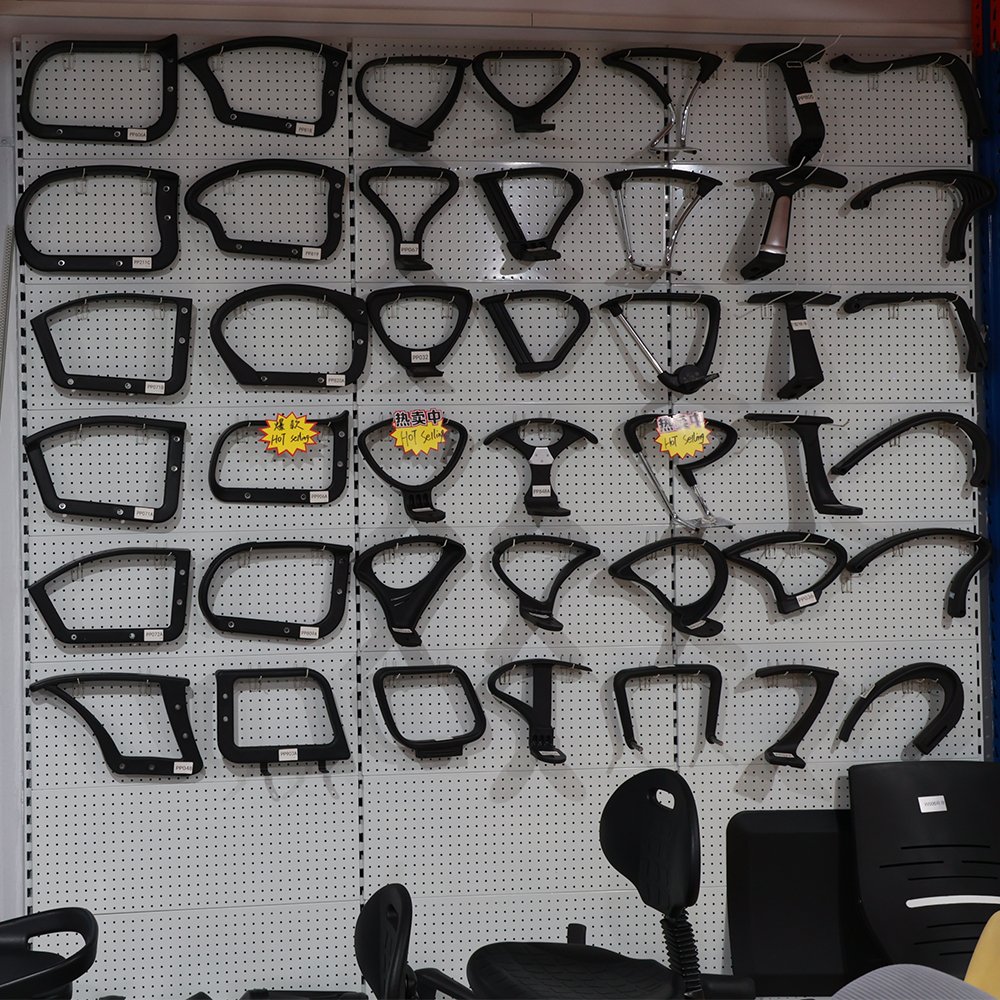Manufacturer Price Swivel Office Executive Office Chair Accessories Plastic Armrest Parts Chair Armrest