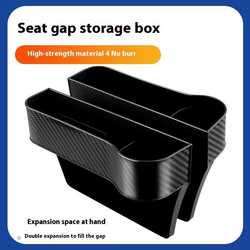 Luxury Foldable Car Storage Box Practical Gap Armrest Design for Practical Storage Cross-Border Luxury & Creative Car Supplies