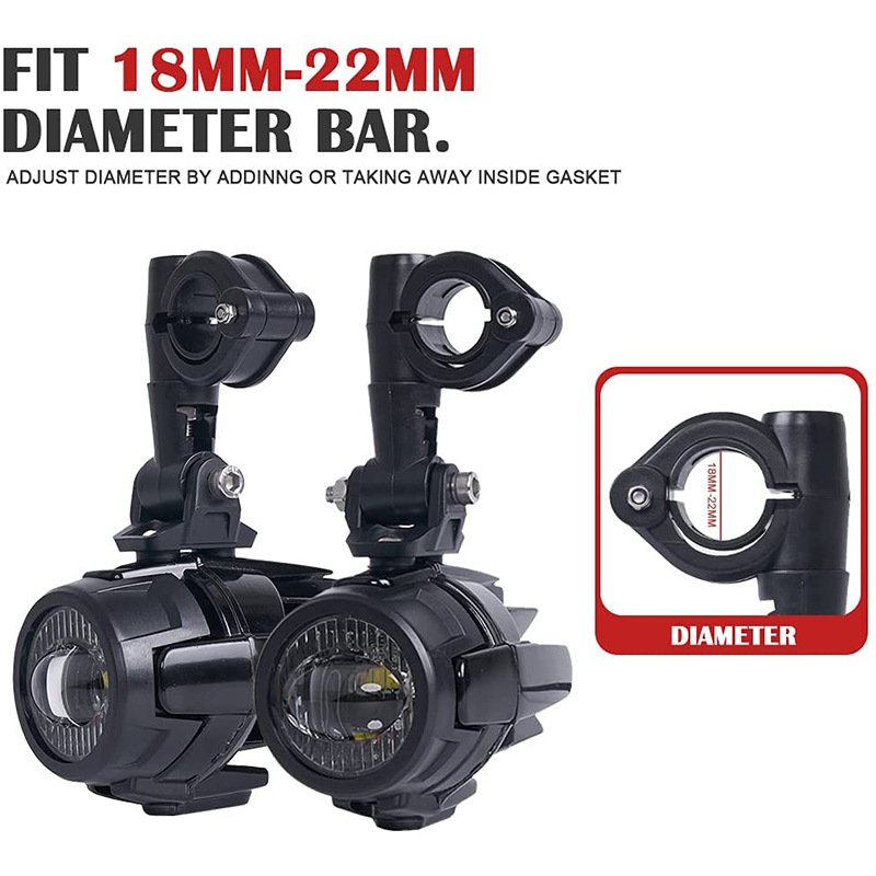 Yosovlamp Universal Motorcycle Waterbird R1200GS 1250GS ADV F800 Motorcycle Modified LED Spotlight
