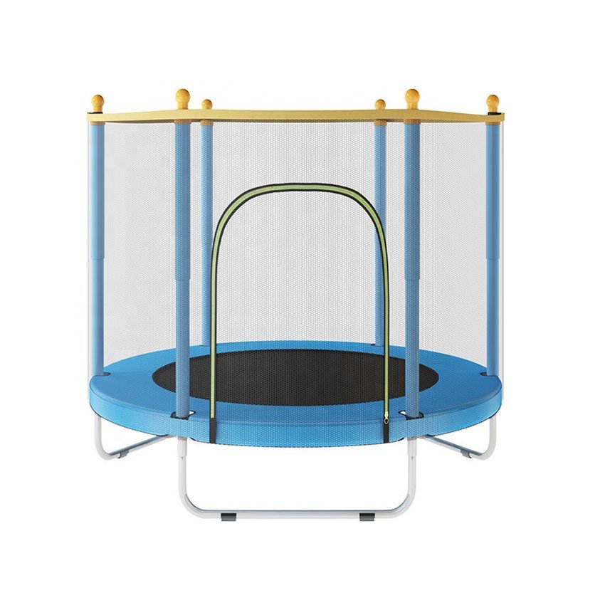 Customized Bounce Board Child Rebounder Indoor Trampoline With Armrest