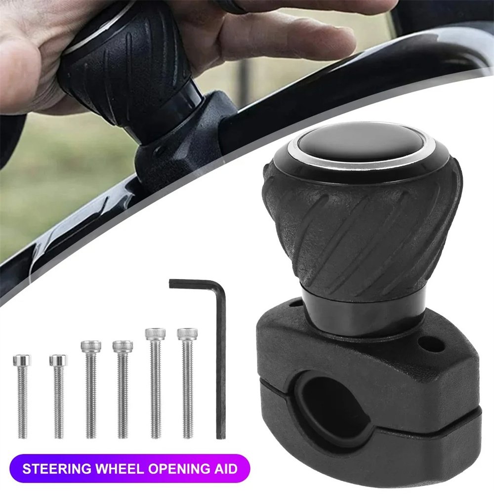 Factory Wholesale 360 Degree Rotation Turning Power Handle Car Steering Wheel Spinner Booster Spinner Knob