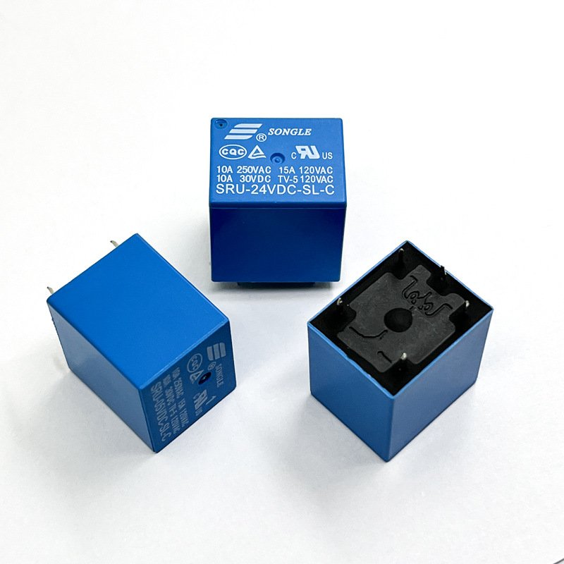 Original Songle Relay SRD-05VC-SL-C 12V/24V 5 Pin 10 a Genuine From Stock