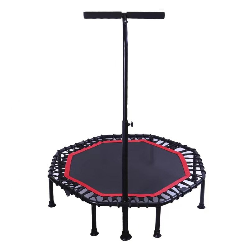 Outdoor Park Home Children Adult 42 Inches Indoor Large Trampoline with Armrests Fitness Jumping Sports Trampoline