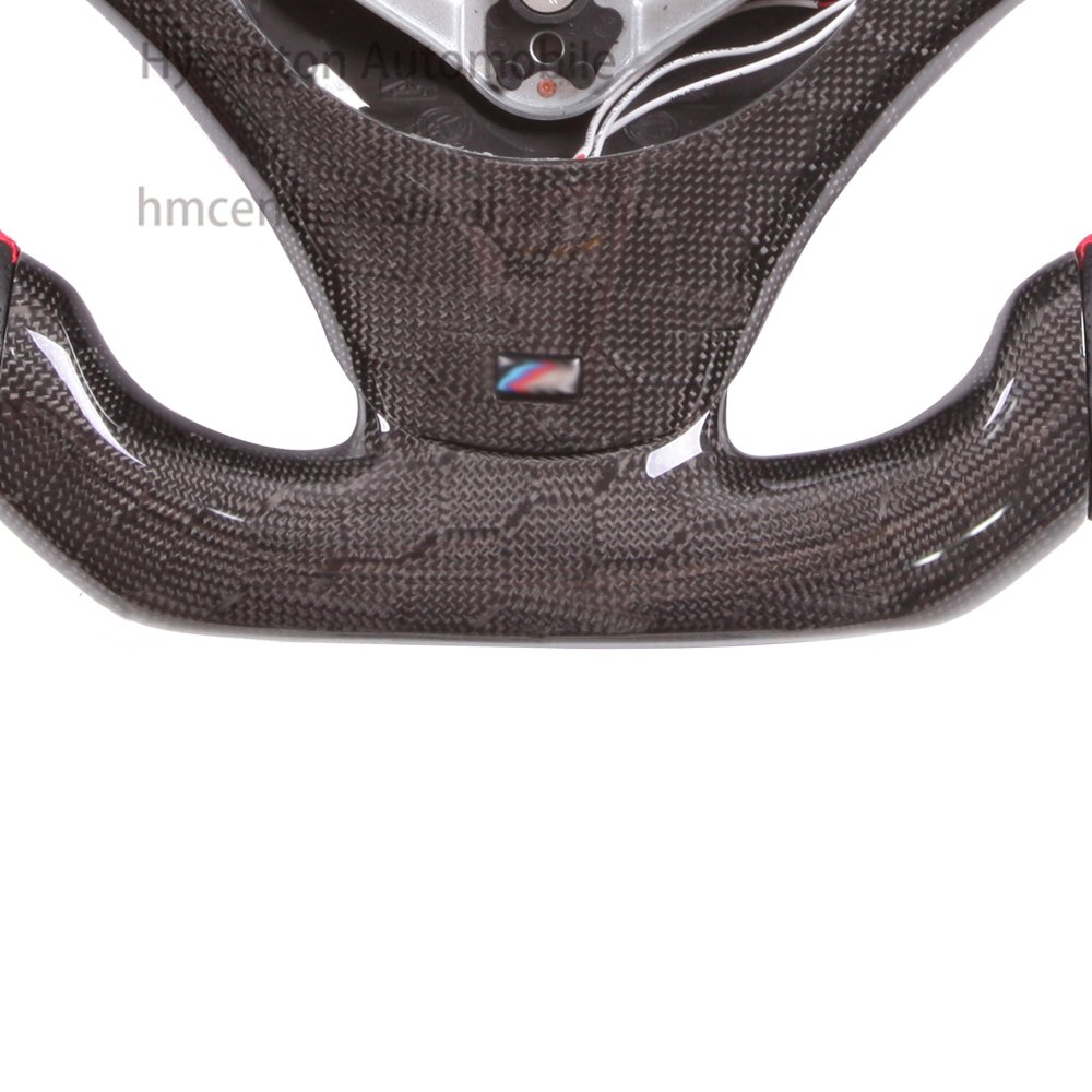 High forging carbon fine workmanship LED Alcantara steering wheel m performance for BMW 3 Series E90 E92 car steering wheel