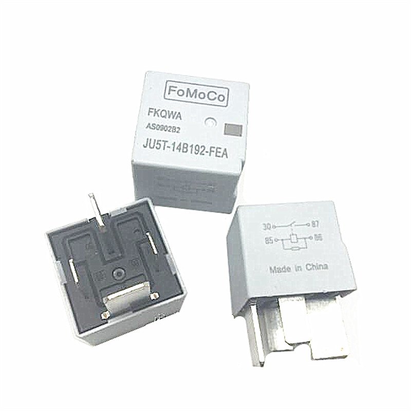 JU5T-14B192-FEA JU5T 14B192 FEA JU5T14B192FEA 12VDC DC12V 12V 80A 4PIN Auto Relay