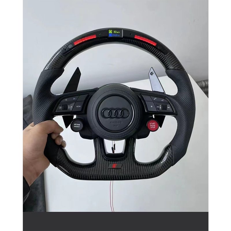 Carbon Fiber Steering Wheel Und Suede Car Steering Wheel for Audi A5 / A7 / RS 5 / RS 7/ S3 / S4 / S5 / S6 / S7