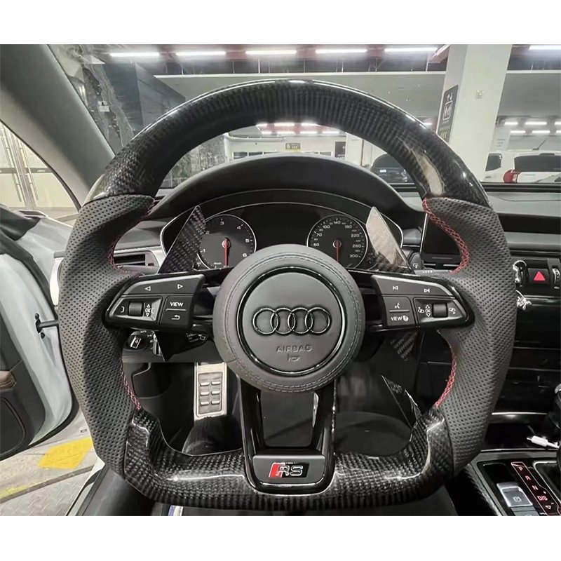 Carbon Fiber Steering Wheel Und Suede Car Steering Wheel for Audi A5 / A7 / RS 5 / RS 7/ S3 / S4 / S5 / S6 / S7