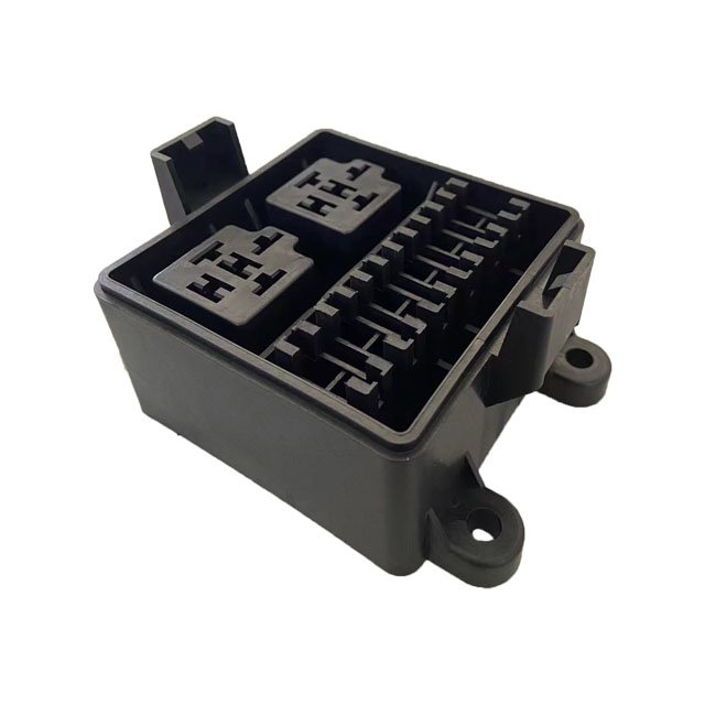 12V Fuse and Relay Box Block 6 Slots Universal ATC/ATO Blade Fuse Holder Box for Boat Marine RV Automotive Car