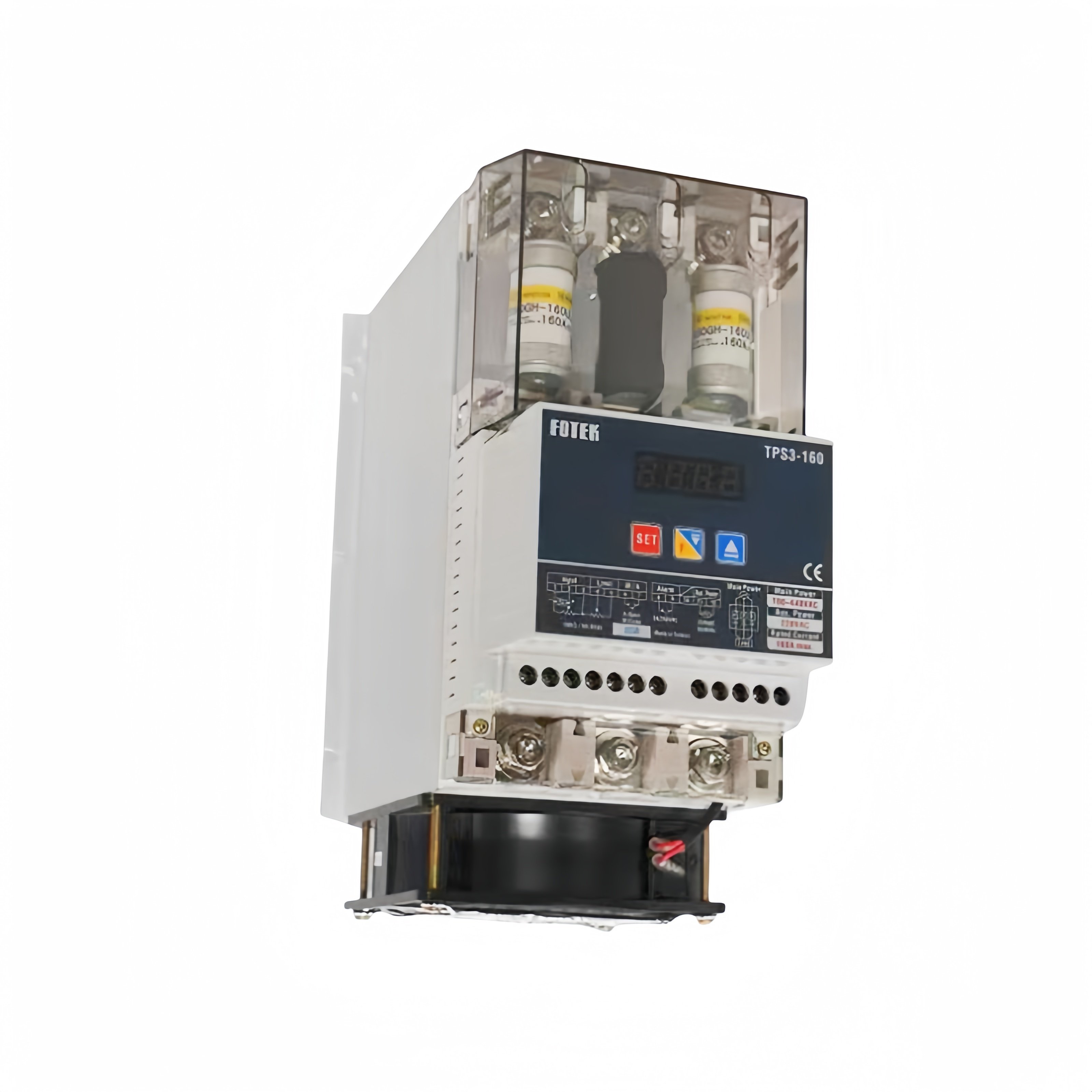 Fotek TPS3-100A Single-Phase Three-Phase Controllable Silicon Power Regulator Controller Solid State Relays Voltage Regulator